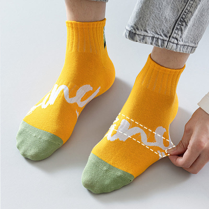 Alphanumeric Ankle Socks(5 Pairs) - image 4