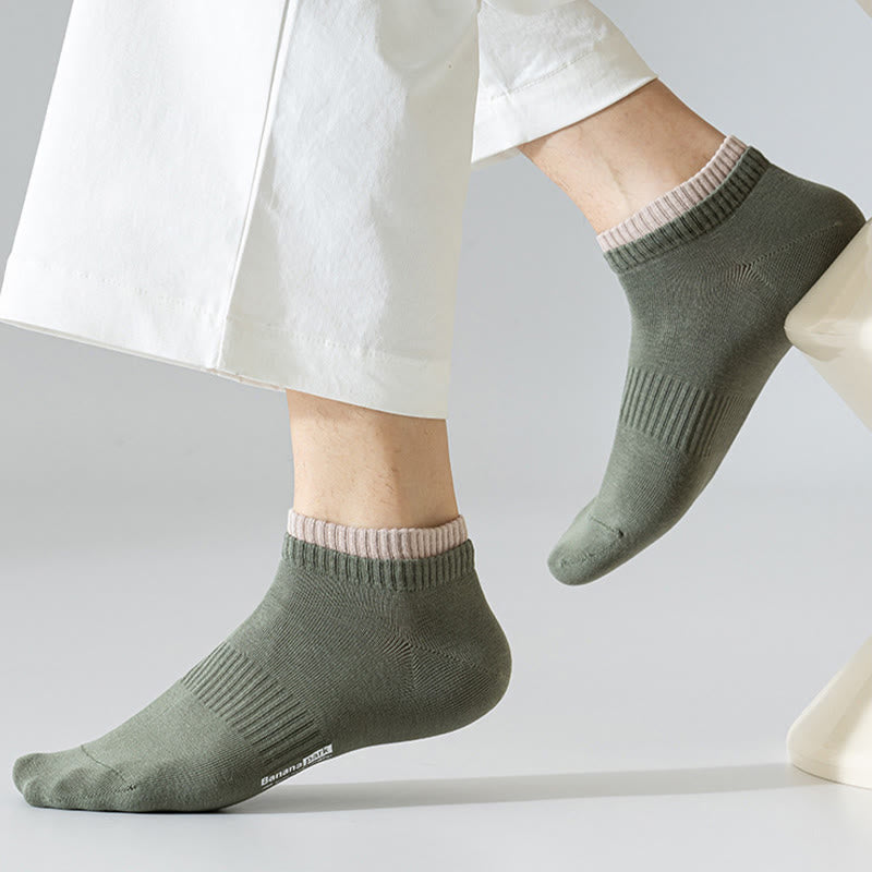 Double Layer Cuff Ankle Socks(7 Pairs) - image 2