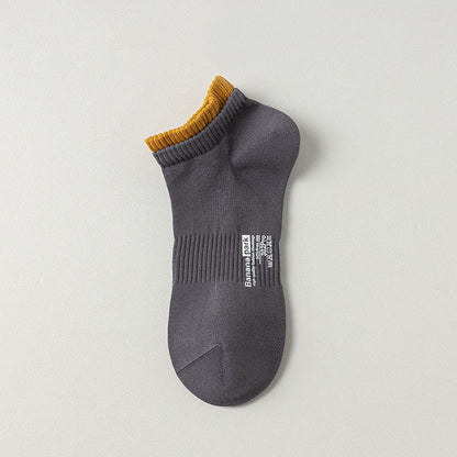 Double Layer Cuff Ankle Socks(7 Pairs) - Dark Grey - EU37-45(US4-11) - image 15