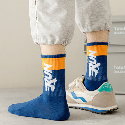 Run Letter Quarter Socks(7 Pairs) - image 3