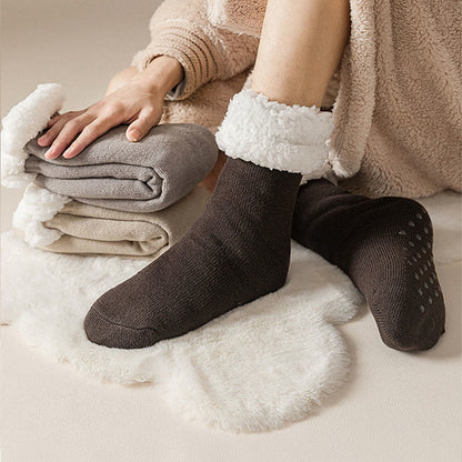Plus Size Extra Thick Slipper Socks(3 Pairs) - image 3