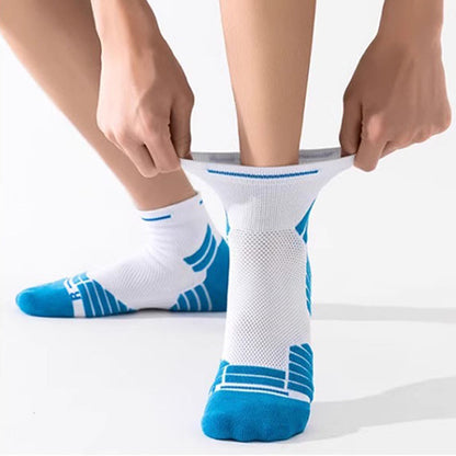 Plus Size Lightweight Cushioning Ankle Compression Socks(4 Pairs) - image 2