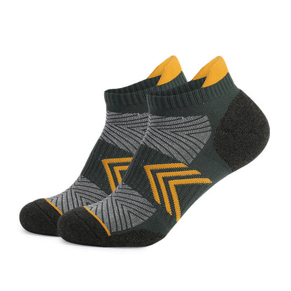 Plus Size Competition Ankle Compression Socks(6 Pairs) - Army Green - EU47-50(US12.5-15) - image 8