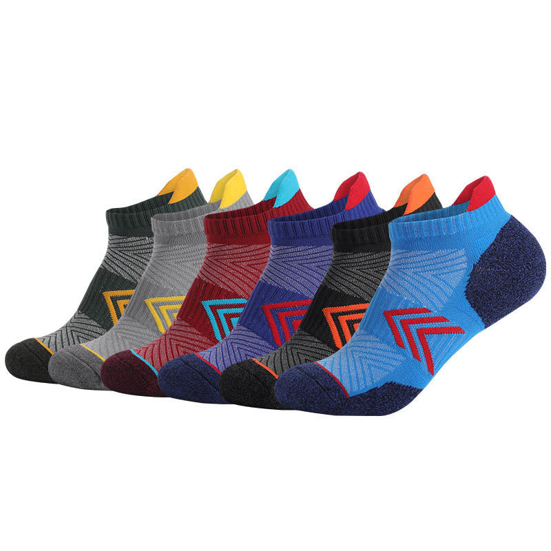 Plus Size Competition Ankle Compression Socks(6 Pairs) - Multicolor - EU47-50(US12.5-15) - image 5