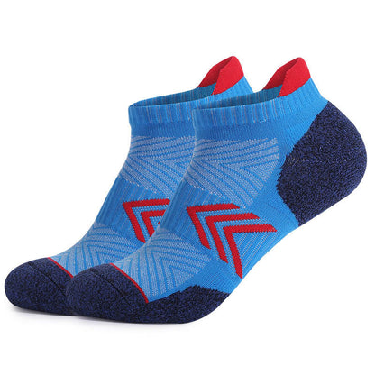 Plus Size Competition Ankle Compression Socks(6 Pairs) - Sky Blue - EU47-50(US12.5-15) - image 7
