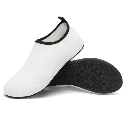 Plus Size Beach Slippers - White - EU46-47(US12-12.5) - image 5