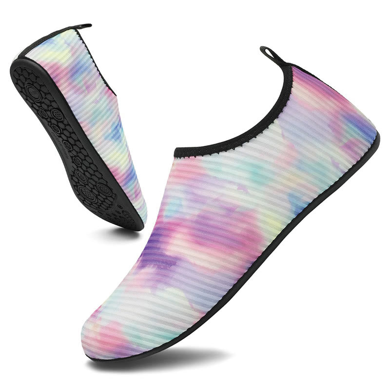 Plus Size Tie Dye Slippers - image 0