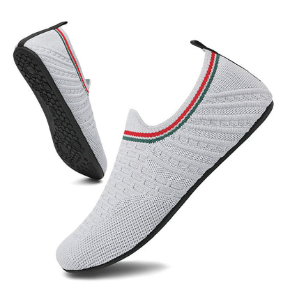 Plus Size Fitness Slippers - Grey - EU46-47(US12-12.5) - image 2