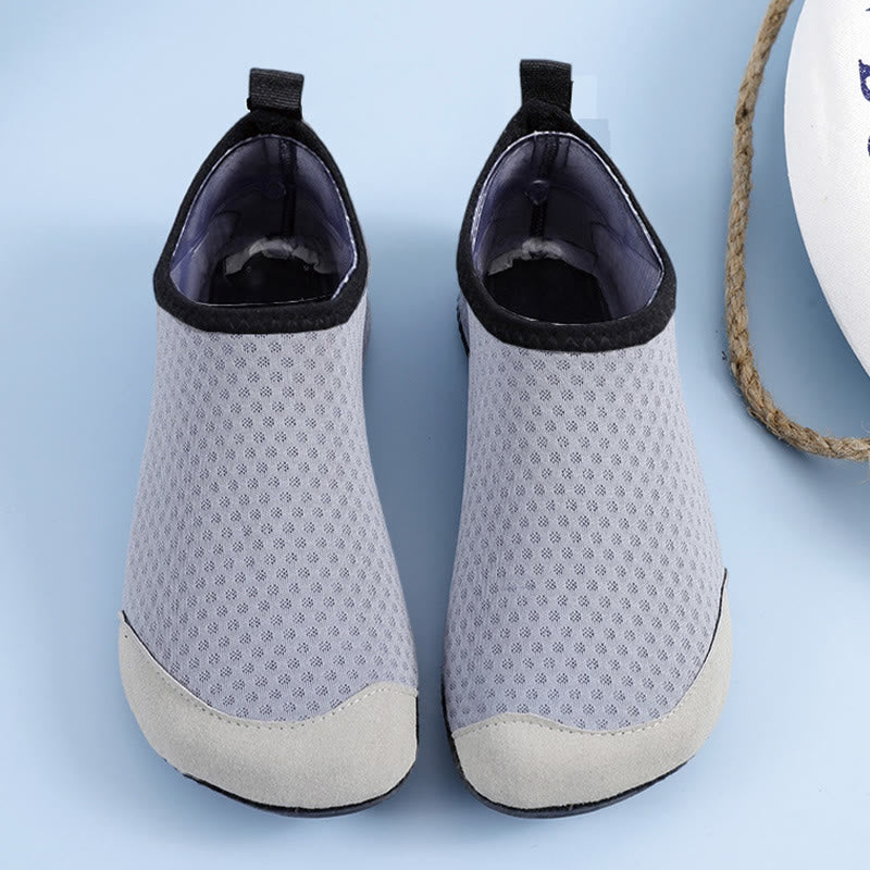 Plus Size Soft Bottom Slippers - Grey - EU43-44(US9-10) - image 3