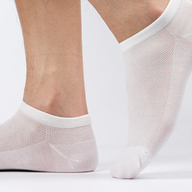 Bamboo Mesh Ankle Socks(4 Pairs) - image 3