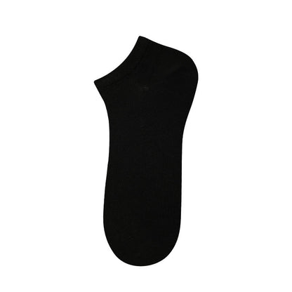 Bamboo Mesh Ankle Socks(4 Pairs) - Black - EU39-44(US6-10) - image 11