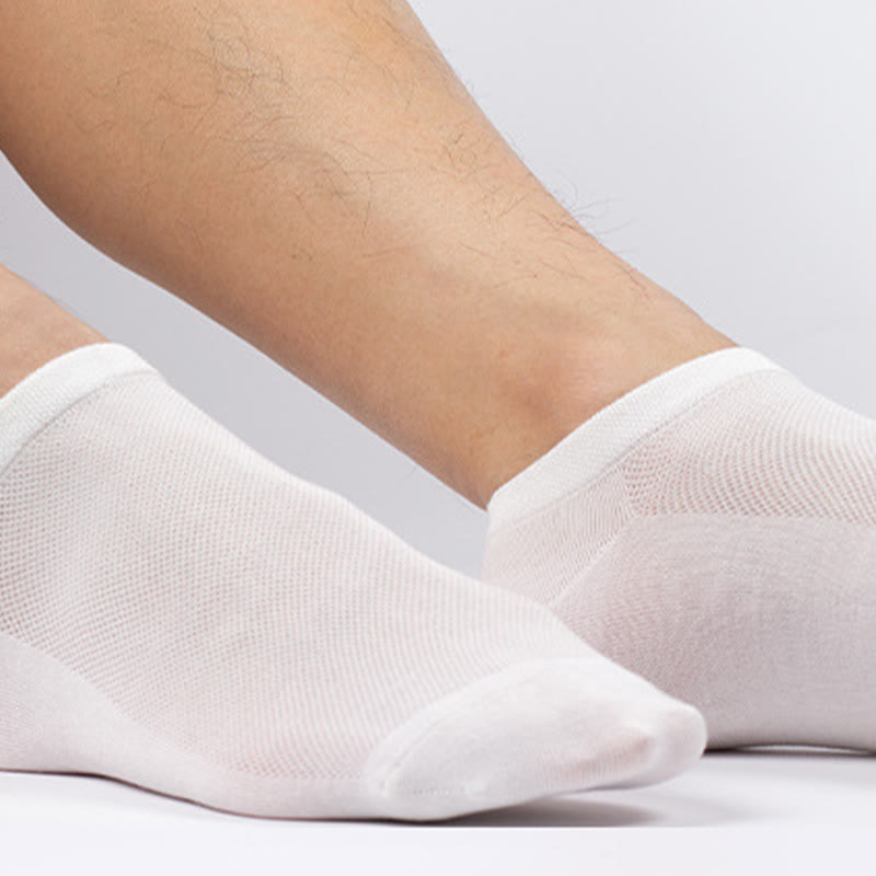 Bamboo Mesh Ankle Socks(4 Pairs) - image 4