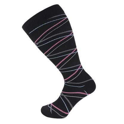 Plus Size Dog Footprints Pineapple Compression Socks 2XL-7XL(3 Pairs) - image 13