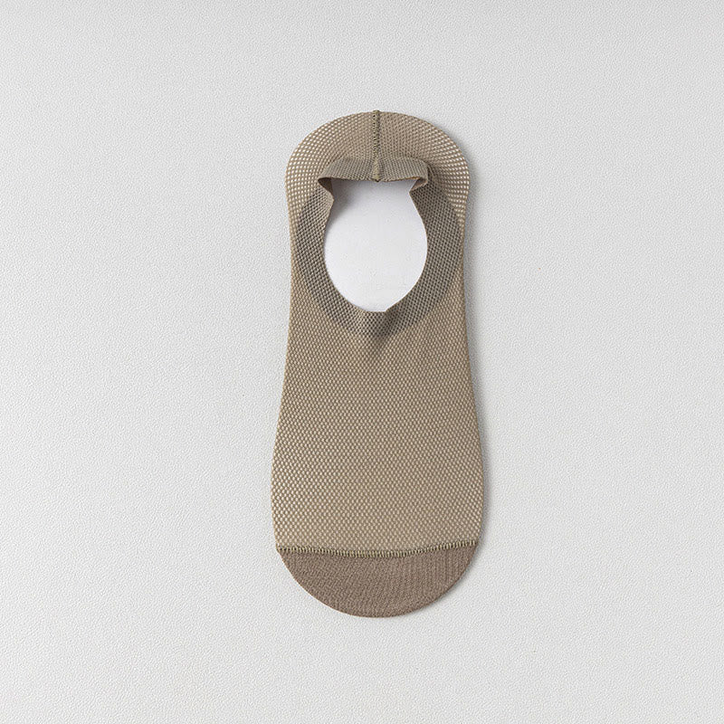 Cool Mesh No Show Socks(6 Pairs) - Army Green - EU38-43(US5-9) - image 14