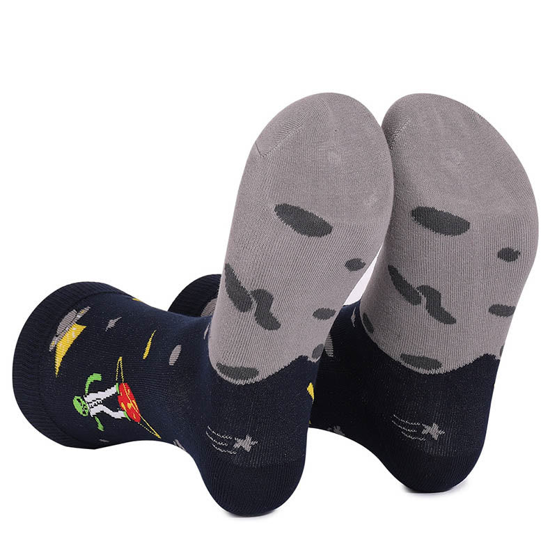 Astronaut Constellation Quarter Socks(4 Pairs) - image 11
