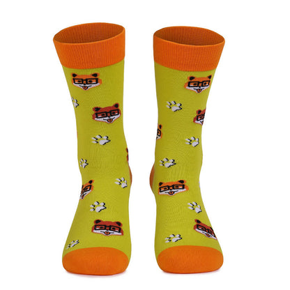 Plus Siz Cats Dogs Series Quarter Socks(4 Pairs) - image 16