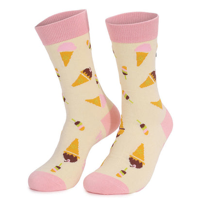 Cookies Coffee Quarter Socks(4 Pairs) - image 1