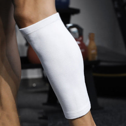 Plus Size White Calf Compression Sleeves - image 1