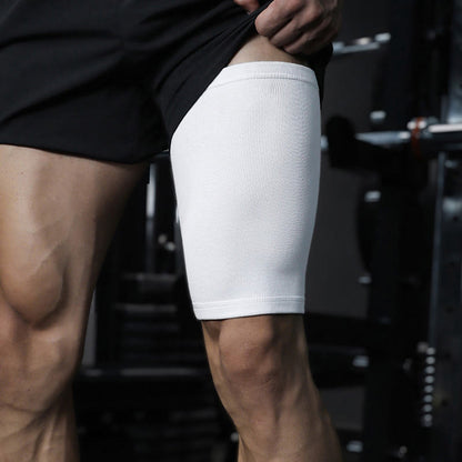 White Thigh Compression Sleeves - image 3
