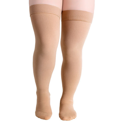 Bundle Plus Size Thigh High + Knee High Compression Socks - image 3