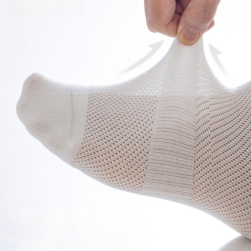 Summer Solid Color Ankle Socks(5 Pairs) - image 3