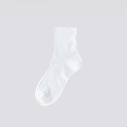 Loose Quarter Socks(8 Pairs) - White - EU38-50(US5-15) - image 8