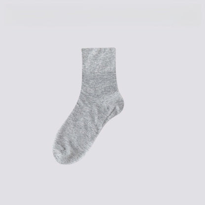 Loose Quarter Socks(8 Pairs) - Light Gray - EU38-50(US5-15) - image 10