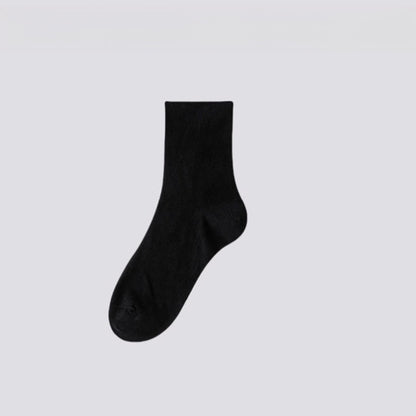 Loose Quarter Socks(8 Pairs) - Black - EU38-50(US5-15) - image 7