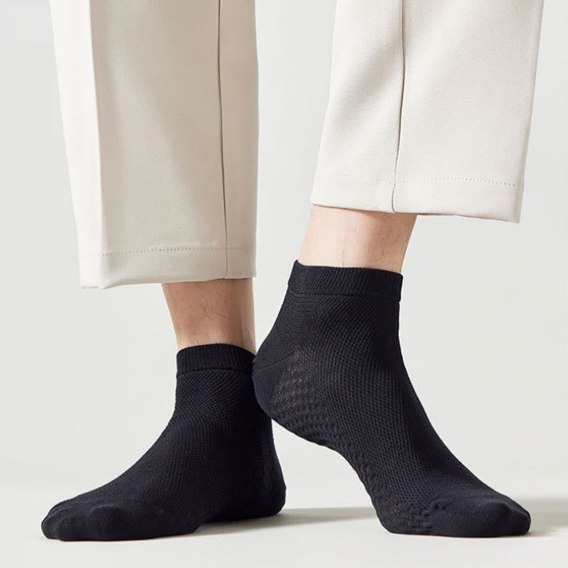 Extra Large Ankle Socks(10 Pairs) - Black - EU45-50(US11-15) - image 7