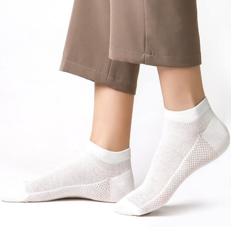 Extra Large Ankle Socks(10 Pairs) - White - EU45-50(US11-15) - image 4