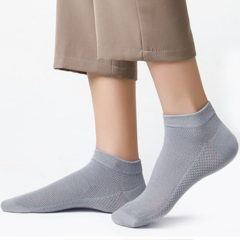 Extra Large Ankle Socks(10 Pairs) - Light Gray - EU45-50(US11-15) - image 8