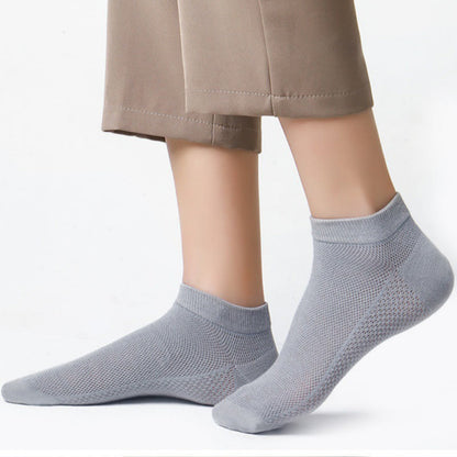 Extra Large Ankle Socks(10 Pairs) - Light Gray - EU45-50(US11-15) - image 8