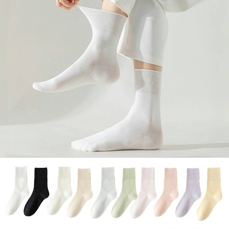 Candy Color Socks Candy Color Quarter Socks(10 Pairs) – au.plusock