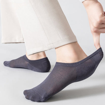 Plus Size Mesh Soft Cotton No Show Socks(5 Pairs)