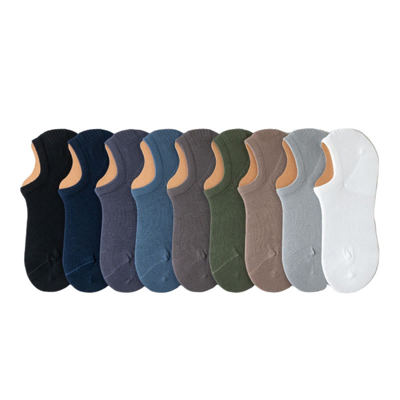 Mesh Soft Cotton No Show Socks(5 Pairs) - Multicolor(9 Pairs) - EU39-45(US6-11) - image 10