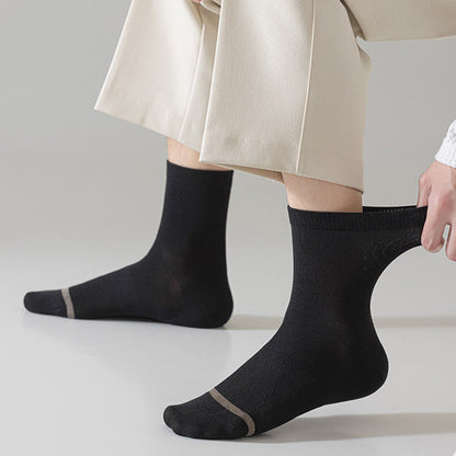 Business Style Quarter Socks(5 Pairs) - image 2