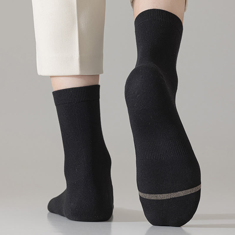Business Style Quarter Socks(5 Pairs) - image 4