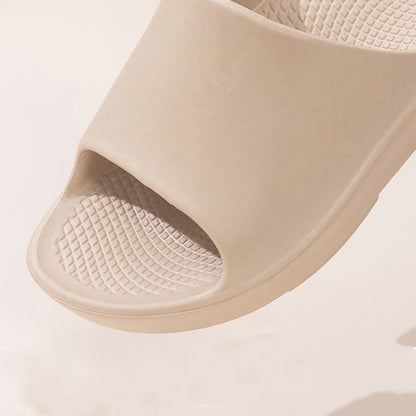Solid Color Thick Sole Home EVA Slides