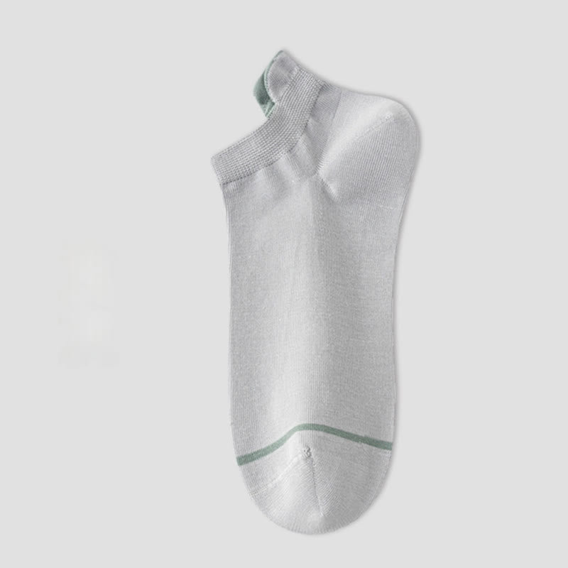 Antimicrobial Ankle Socks(5 Pairs) - Light Gray - EU39-45(US6-11) - image 14