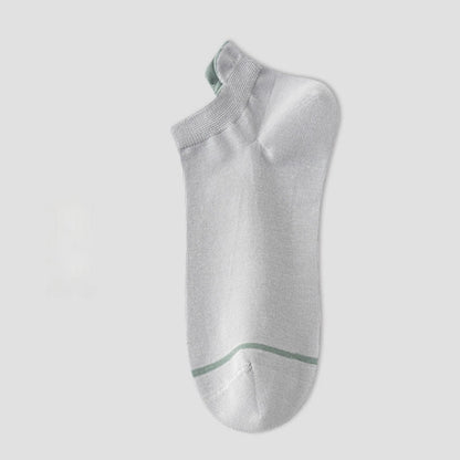 Antimicrobial Ankle Socks(5 Pairs) - Light Gray - EU39-45(US6-11) - image 14