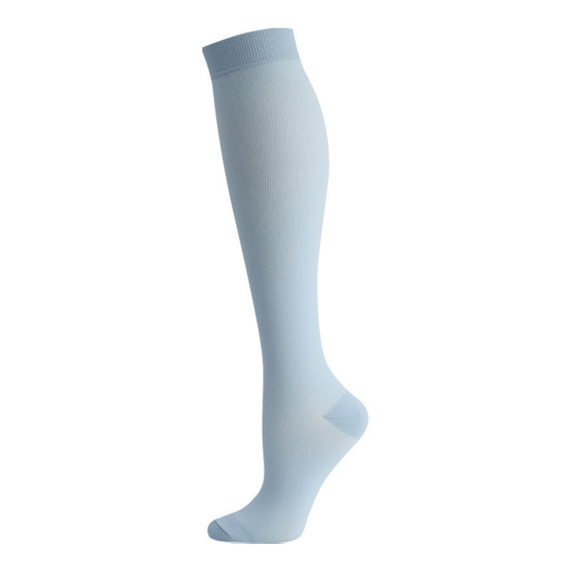 Cute Cat Bird Flowers Compression Socks(6 Pairs) - image 4