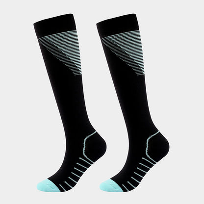 Stripes V Shaped Compression Socks(5 Pairs)