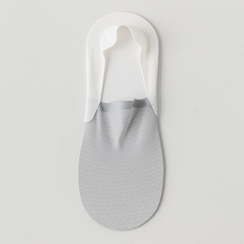 Soft Smooth No Show Socks(7 Pairs) - Light Gray - EU39-44(US6-10) - image 11