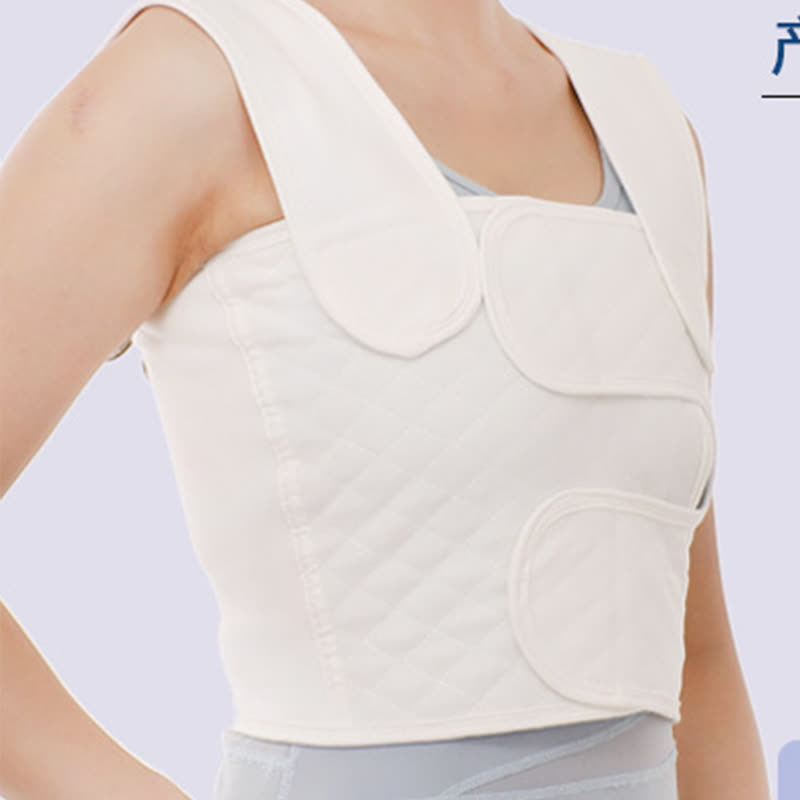 Comfortable Elastic Chest Breast Rib Fixation Brace - image 3