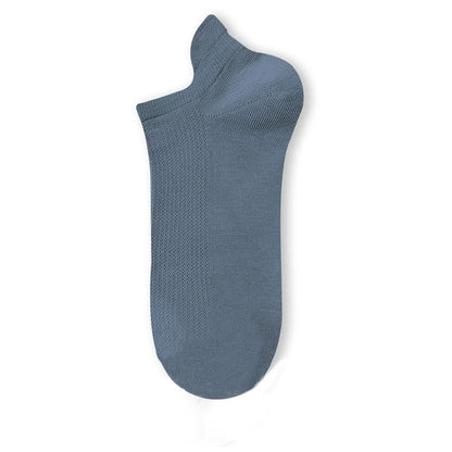 Lightweight Breathable Ankle Socks(5 Pairs) - Blue - EU40-45(US7-11) - image 14