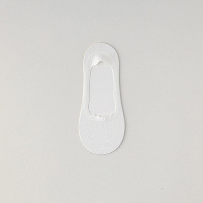 Letter Jacquard No Show Socks(9 Pairs)