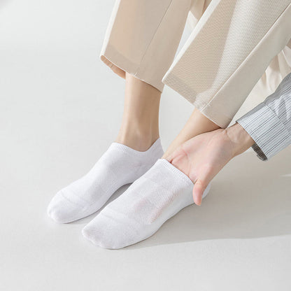 Classic Color Matching Ankle Socks(6 Pairs) - image 5