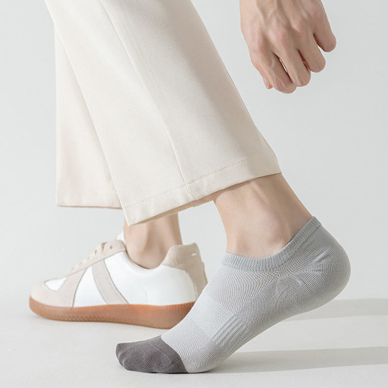 Classic Color Matching Ankle Socks(6 Pairs) - image 7