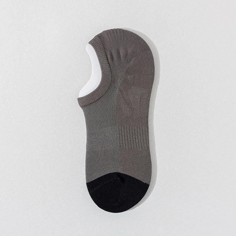 Classic Color Matching Ankle Socks(6 Pairs) - Dark Grey - EU39-44(US6-10) - image 15