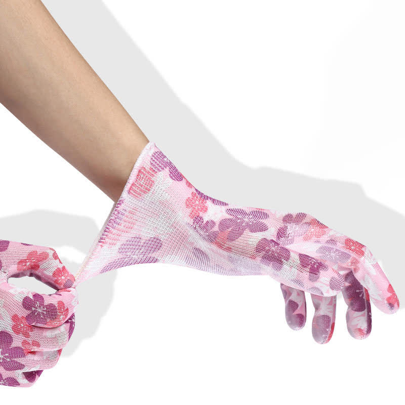Abrasion-resistant Non-slip Gardening Work Gloves(12 Pairs) - image 4